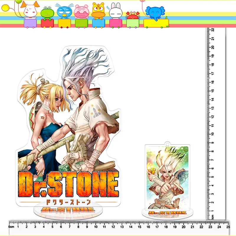 Аниме Dr. STONE Ishigami Senku хром Косплей акриловый стенд фигурка подвижная модель