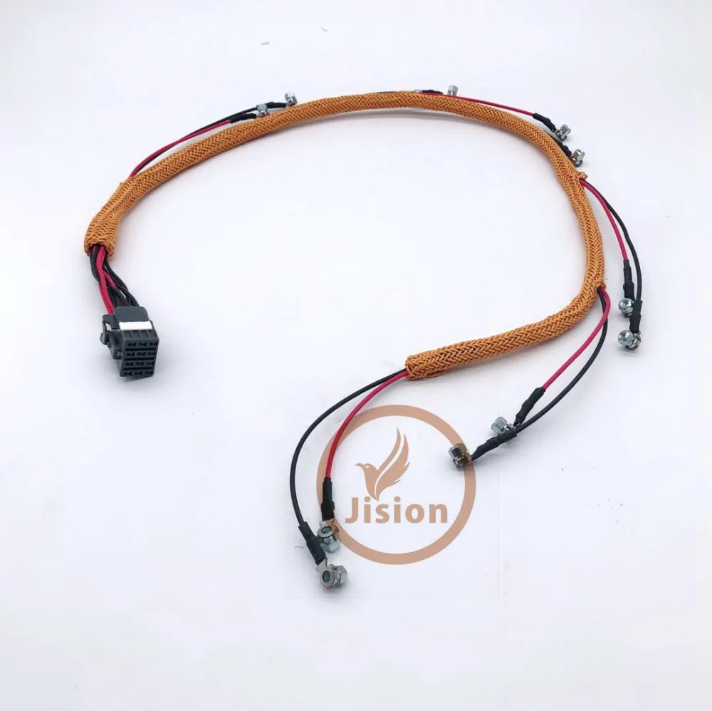 Жгут проводов форсунки инжектора подходит для CAT 320D C6.4 C4.4|Датчик давления| |