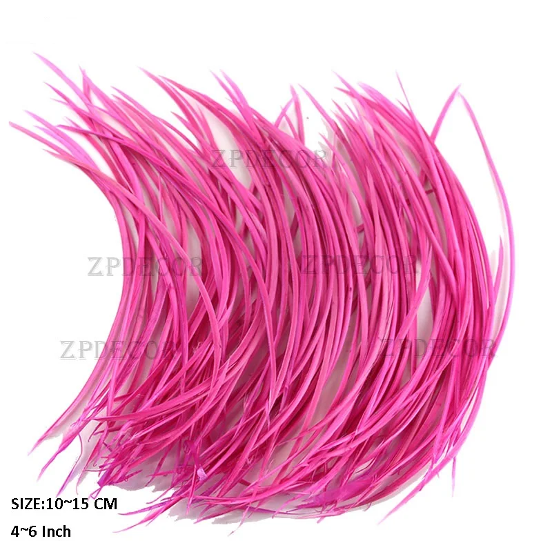 Fashion 4-6 inches /10-15 cm unilateral goose feather for DIY decorative accessories and wedding decorations | Дом и сад