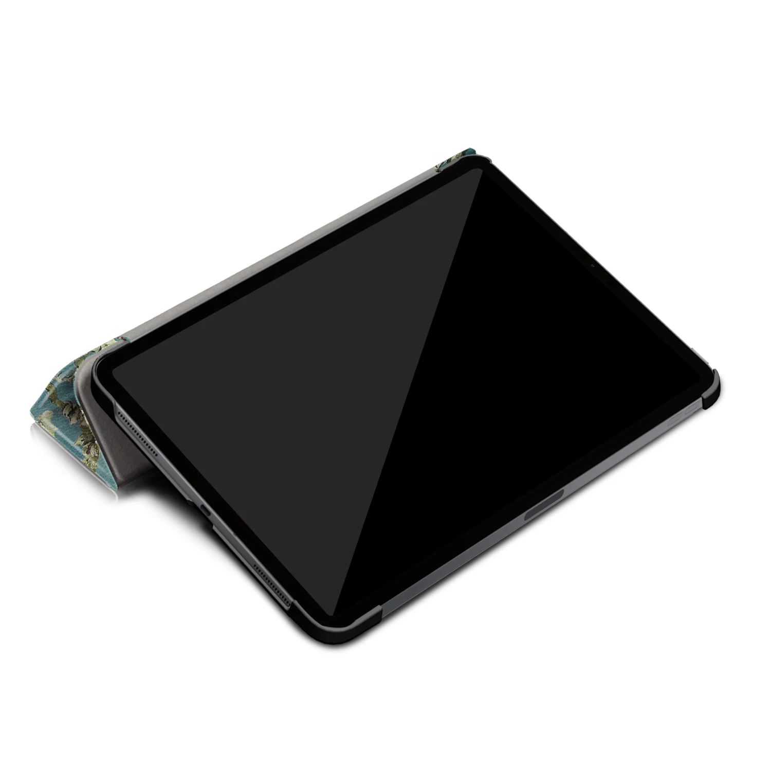 DULCII чехол для i Pad Pro 11 дюймов 2018 с рисунком трехкратный Стенд кожаный Смарт-Чехол