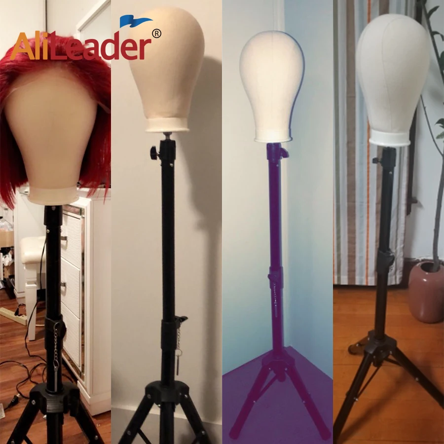 Дешевый черный штатив Alileader для париков регулируемая подставка с манекена