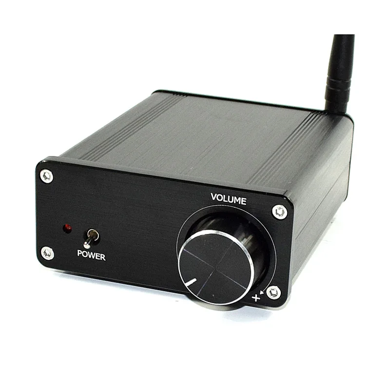 Цифровой Hi Fi стерео аудио усилитель 100 Вт + ISSC 2 0 Bluetooth Класс D TDA7498 чехол|Усилители
