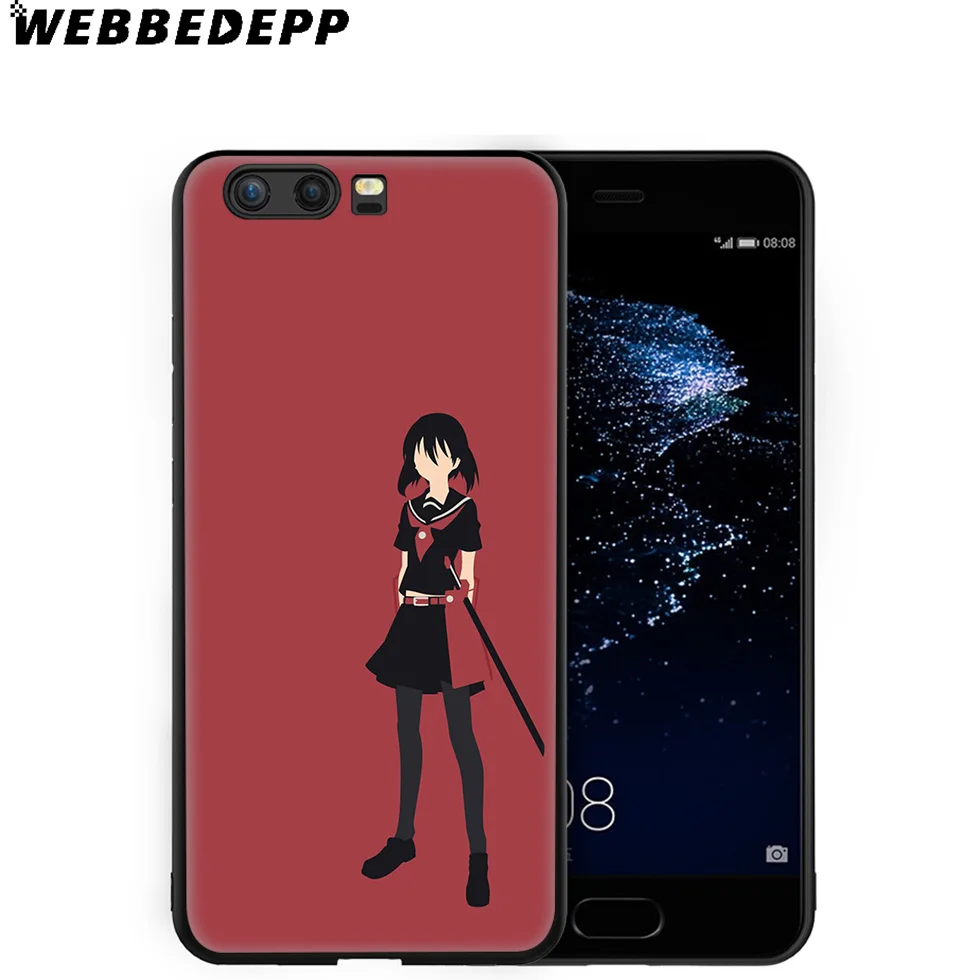 Мягкий чехол WEBBEDEPP Akame Ga Kill Anime для Huawei P8 P9 P10 P20 P30 Lite Pro P Smart Z Plus 2019 Y6 Prime 2018 2017 Mini |