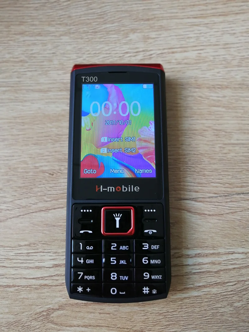 H mobile T300 русская клавиатура 2 8 &quotэкран GSM телефон супер фонарик нагрузки Динамик