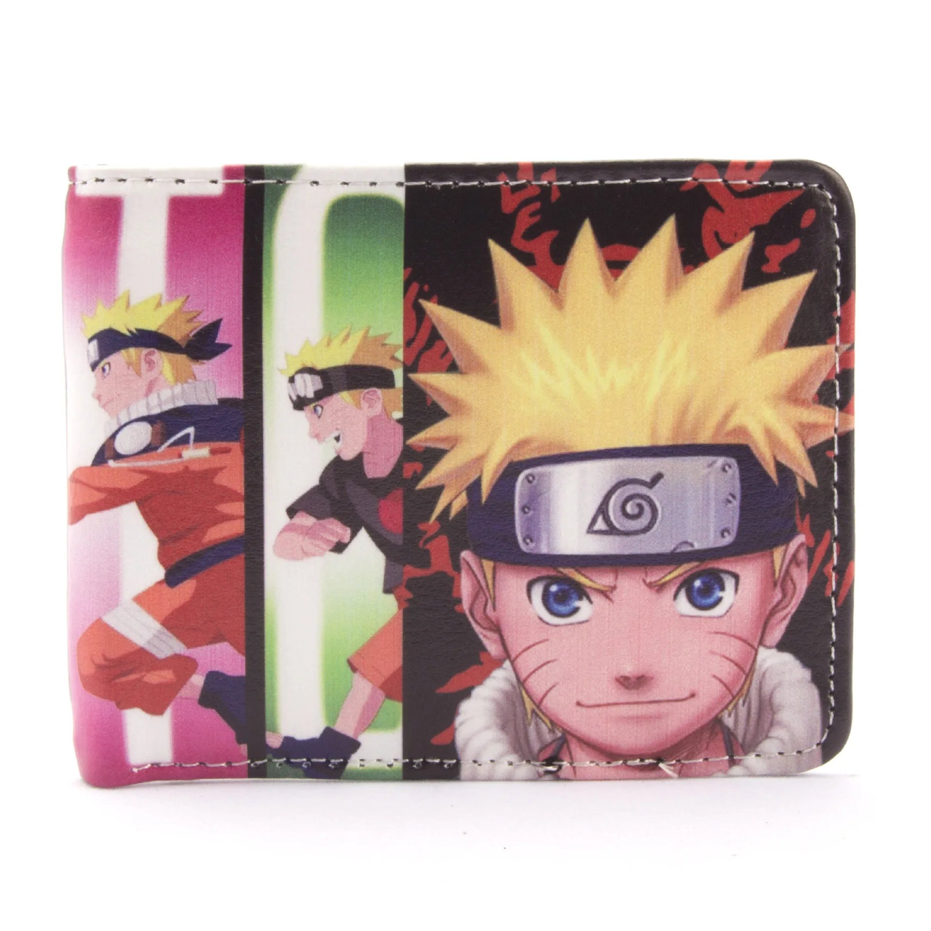 Высококачественный аниме-кошелек Kakashi Sasuke черный лист деревня Konoha ниндзя кошелек