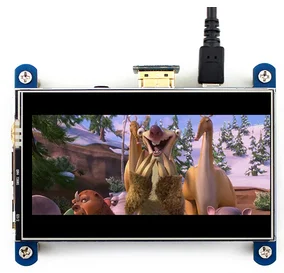 Raspberry Pi lcd сенсорный экран 4 дюйма 800x480 ips hdmi дисплей лучше, чем 3,5 дюйма сенсорный экран - Цвет: 840x480 4.0inch