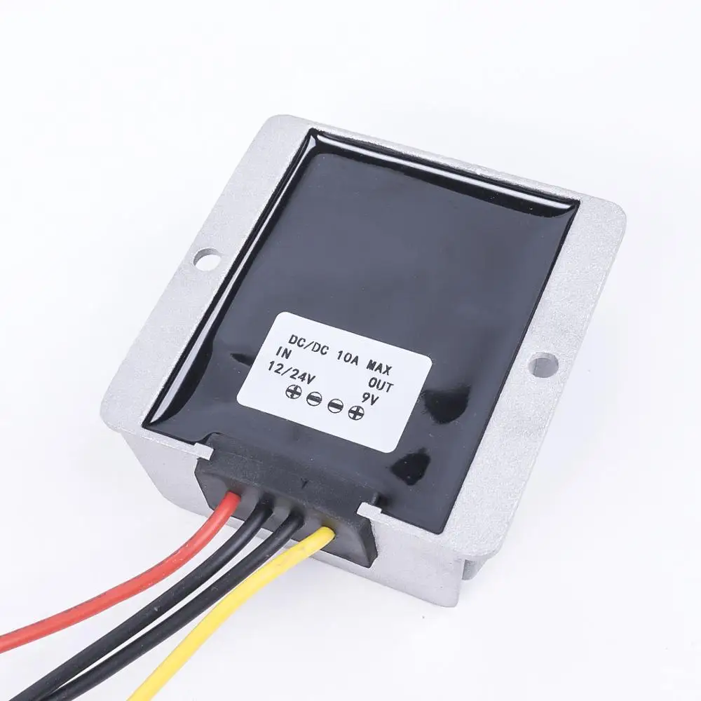 12 V-24 V 9V 10A 15A 20A 25A 30A понижающий преобразователь напряжения постоянного тока 12В до 48В DC-DC Напряжение регулятор, соответствует требованиям ce rohs для автомобильной - Цвет: 12V-24V 9V 10A
