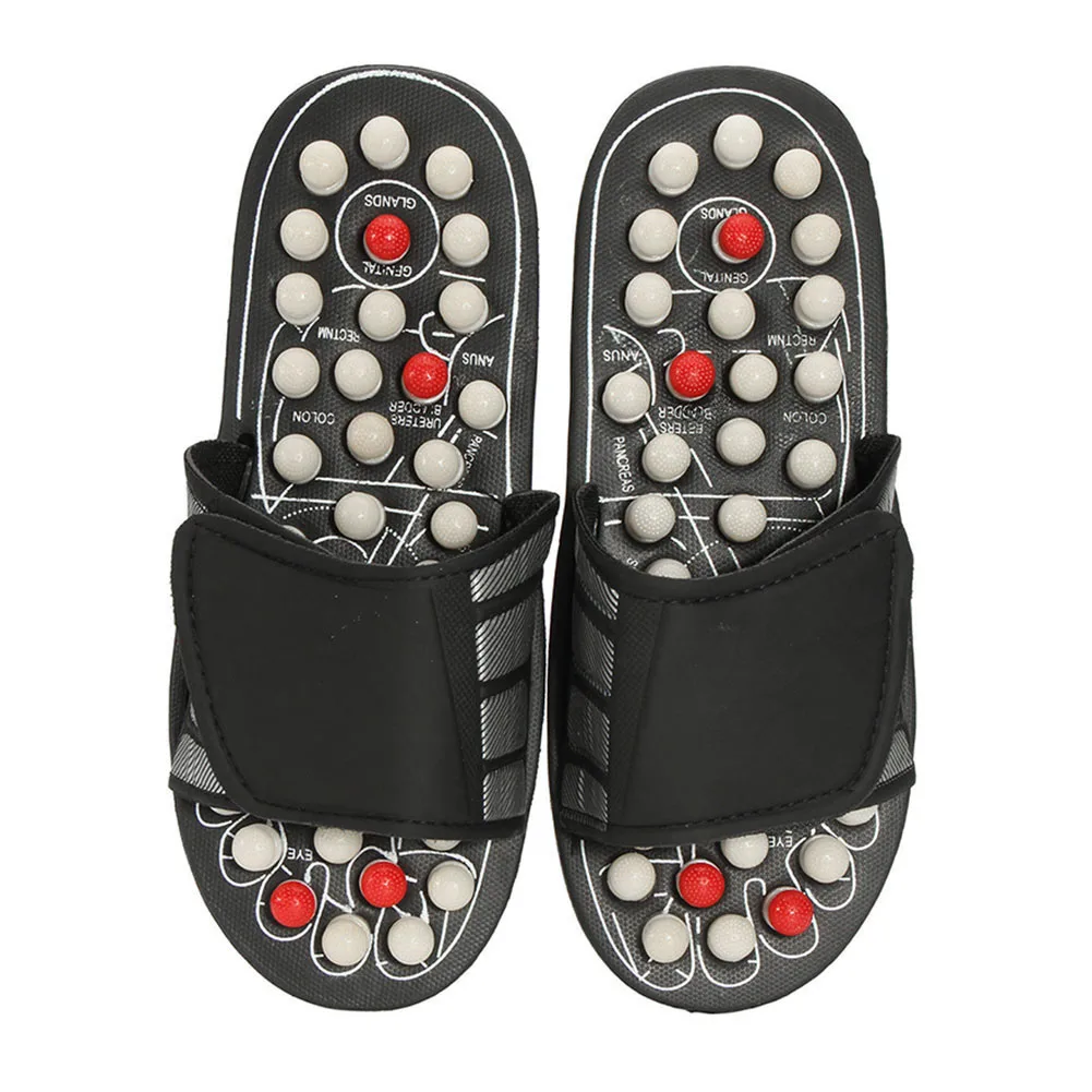 

Hot Sale 1 Pair Reflexology Sandals Foot Massager Slippers Acupressure Acupuncture Shoes Dropshipping
