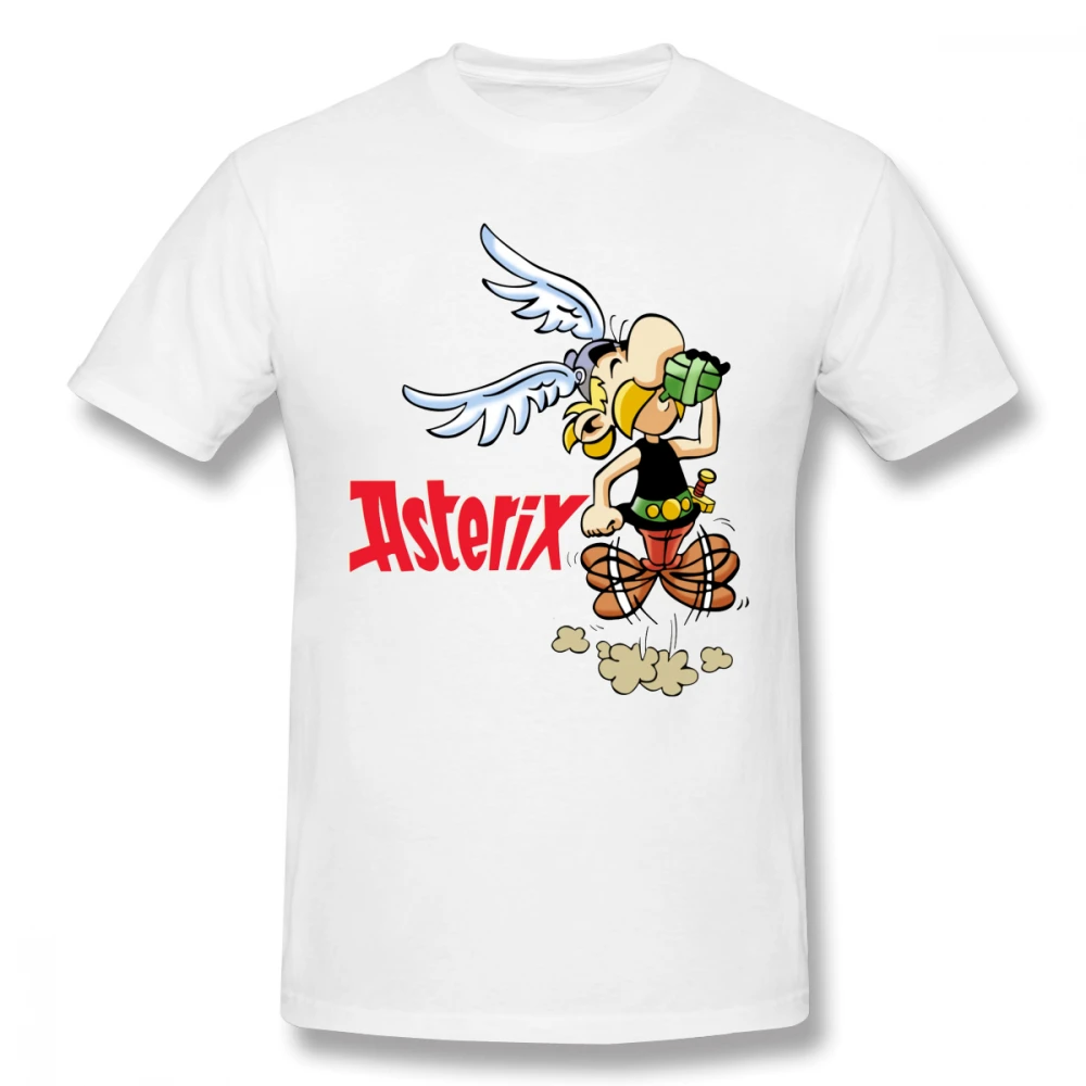 Мужская футболка с рисунком Asterix And Obelix большие размеры 4XL 6XL | одежда