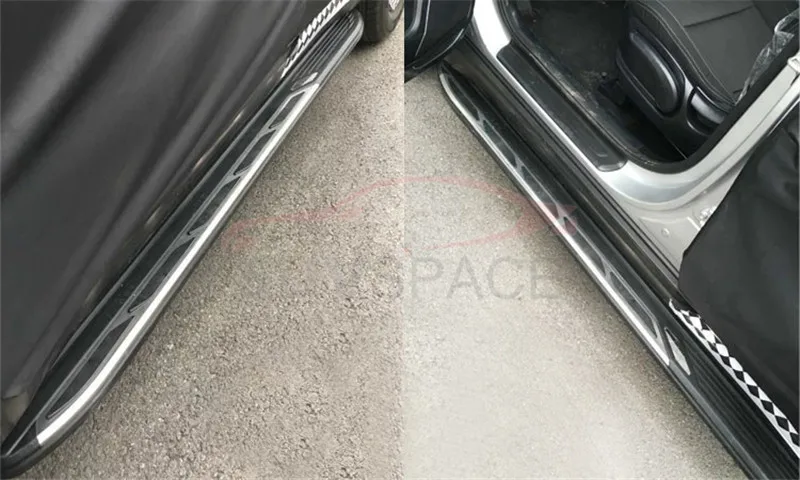 Алюминиевая боковая ступенчатая полоса для KIA Sportage 2016 2017 2018 | Автомобили и