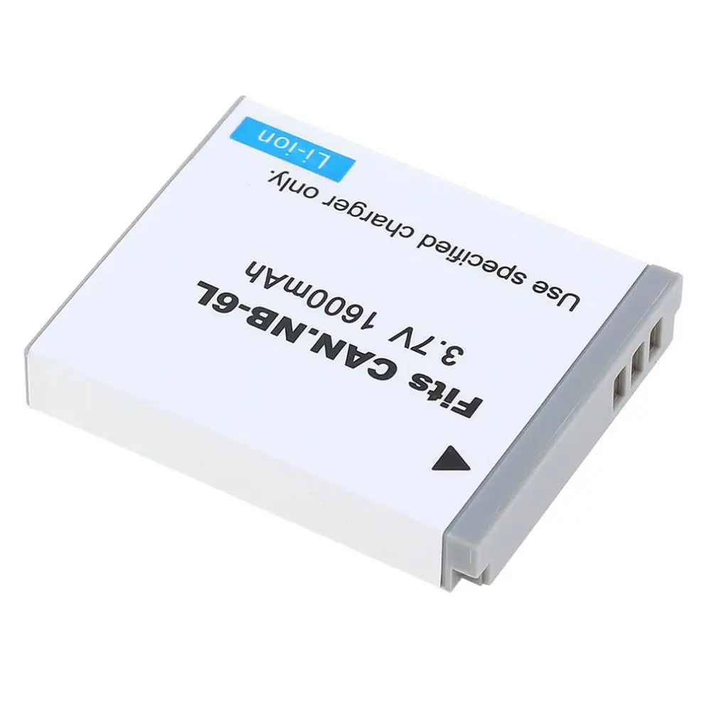 NB 6L 3 7 V 1600mAh литий ионная аккумуляторная батарея камеры подходит для Canon PowerShot S90