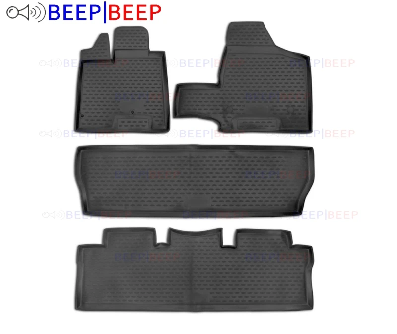 Для Toyota Sienna 2003 автомобильные коврики водонепроницаемые пылезащитные