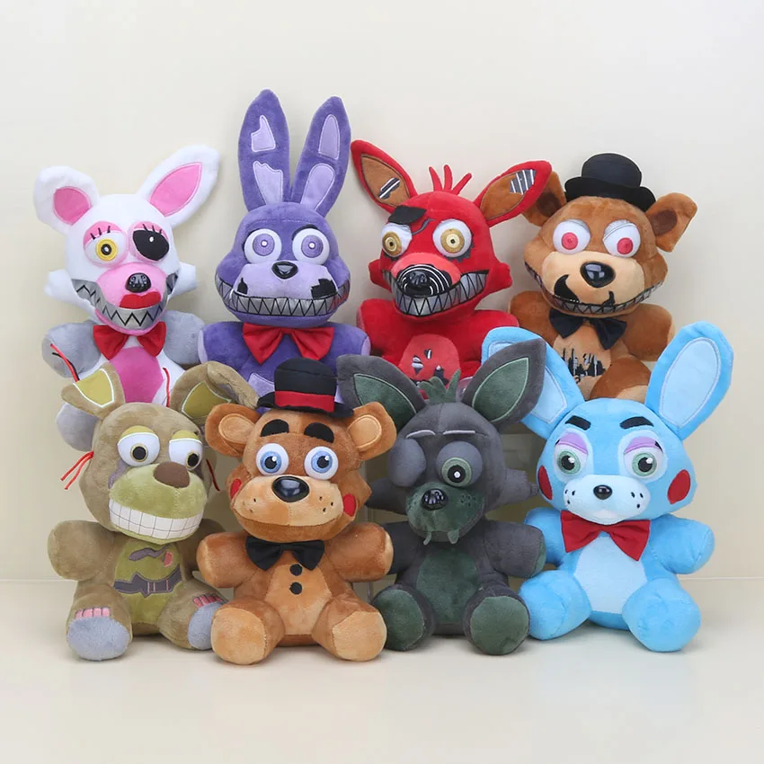 20-25 см Five Nights At Freddy's foxy Fazbear медведь Фредди Бонни и Чика кошмар Фредди FNAF мягкие игрушки Детские куклы подарок