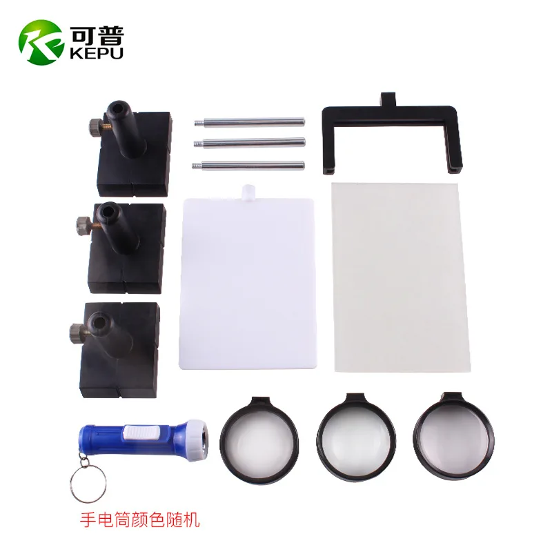 Физическая оптика экспериментальное оборудование вогнутая выпуклая линза