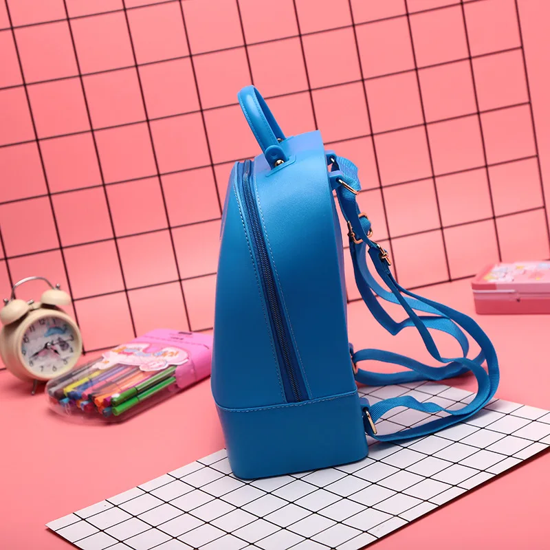 Новинка 2019 модный милый силиконовый рюкзак с мультипликационным принтом