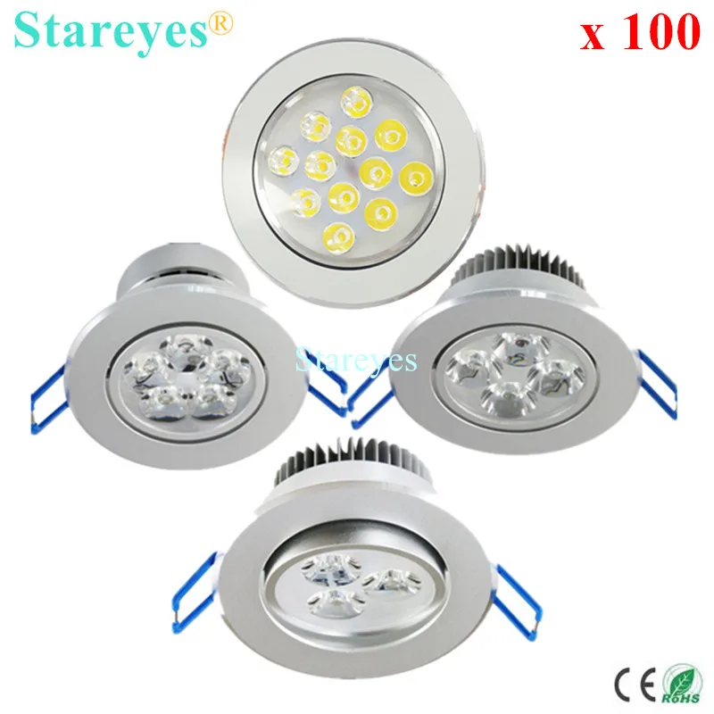 100 шт. 12 Вт 9 7 5 4 3 Вт|lamp light|light bulbceiling light bulbs |