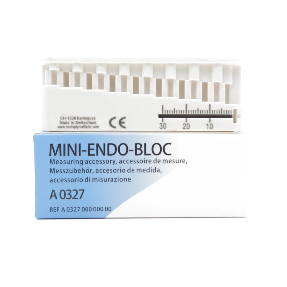MINI ENDO BLOC автоклавная пластиковая Стоматологическая эндодонная пилка сверла блок