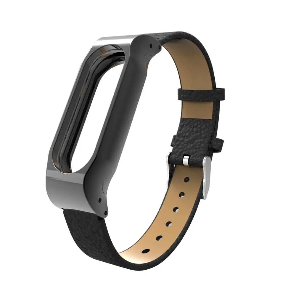 Ремешок на запястье Lenther Mi Band 3 ремешок Correa для Xiaomi Miband умный фитнес трекер браслет