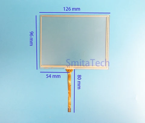 Metal UP touch A 5,6 дюймов tft ЖК-экран AT056TN53 V.1 AT056TN53 V1 дигитайзер дисплей и сенсорный экран 126 мм* 99 мм Замена панели Ремонт Часть - Цвет: Metal UP touch A