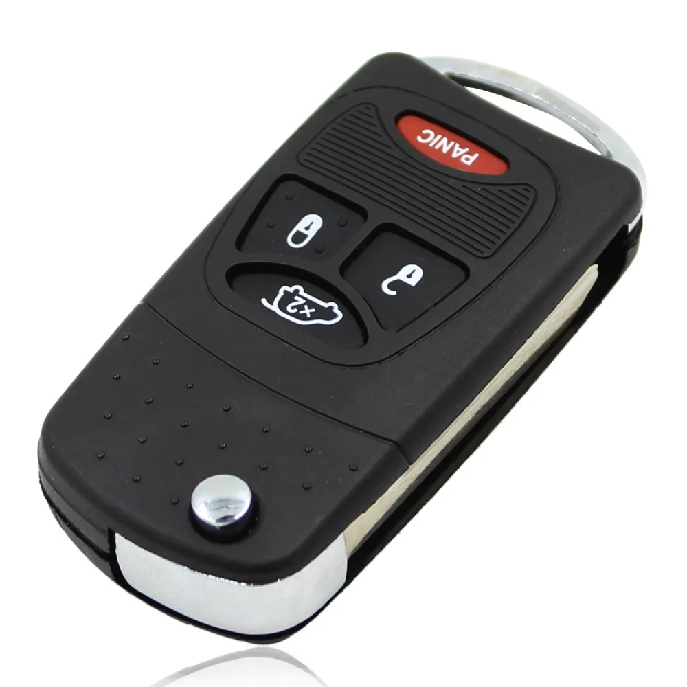 Чехол-книжка KEYYOU 10X с 4 кнопками для Chrysler 200 Dodge Caliber Avenger Jeep Liberty Patriot Nitro | Автомобили