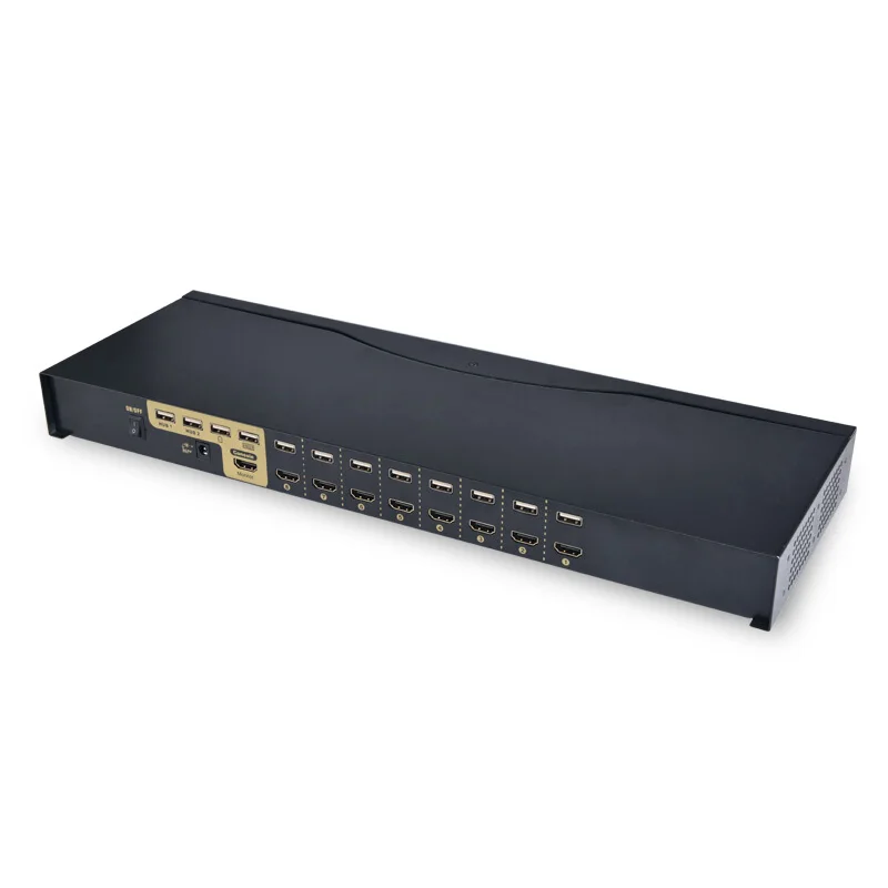 Квм-Консоль hdmi 8 в 1 выход HDMI Поддержка дистанционного управления Переключатель