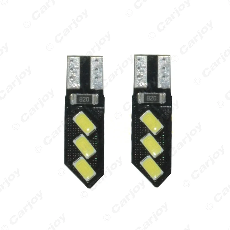LEEWA 4 шт. DC12V T10 194 168 W5W 3 Вт 6 SMD 5630 Автомобильный светодиодный светильник Canbus без