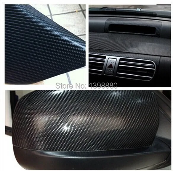 Черная наклейка из углеродного волокна на крышку мотоцикла с металлической