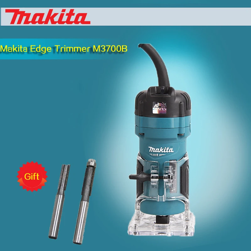 Фрезерный станок Makita M3700B деревообрабатывающий 530 Вт скорость 35000 об/мин резьба по