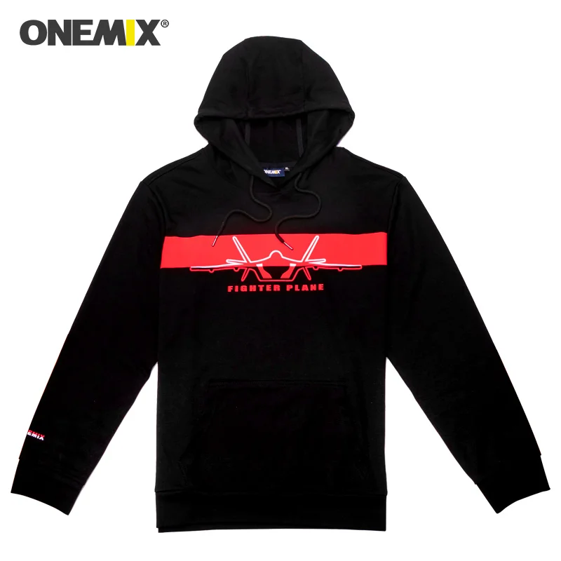 ONEMIX, мужские тренировочные свитера, базовый Мягкий Топ, Классический крой, комфортная полиэфирная куртка, спортивный свитер, набор, тренировочная ткань