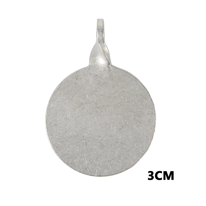 3cm 5 шт/лот цель для стрельбы 3 см/4 см диаметр из нержавеющей стали круглый бульдог цель для ружья охотничьи аксессуары Пейнтбол Рогатка мишень для стрельбы рогатка для охоты - Цвет: 3cm