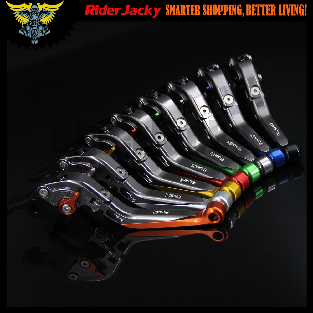 Серебристые и титановые CNC мотоциклетные Регулируемые рычаги тормозной муфты