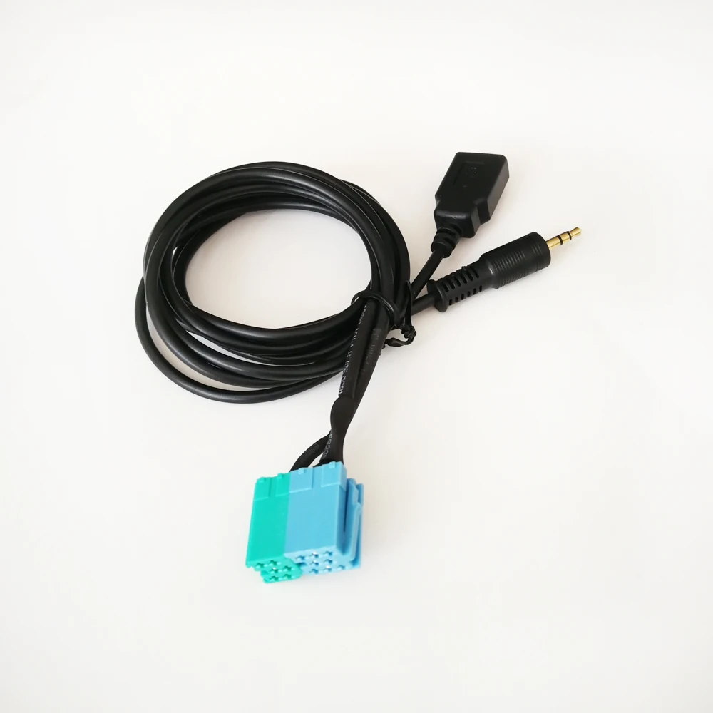 Biurlink автомобиля радио ISO 20-контактный разъем AUX USB Кабель-адаптер для hyundai для Kia Sportage Akihabara