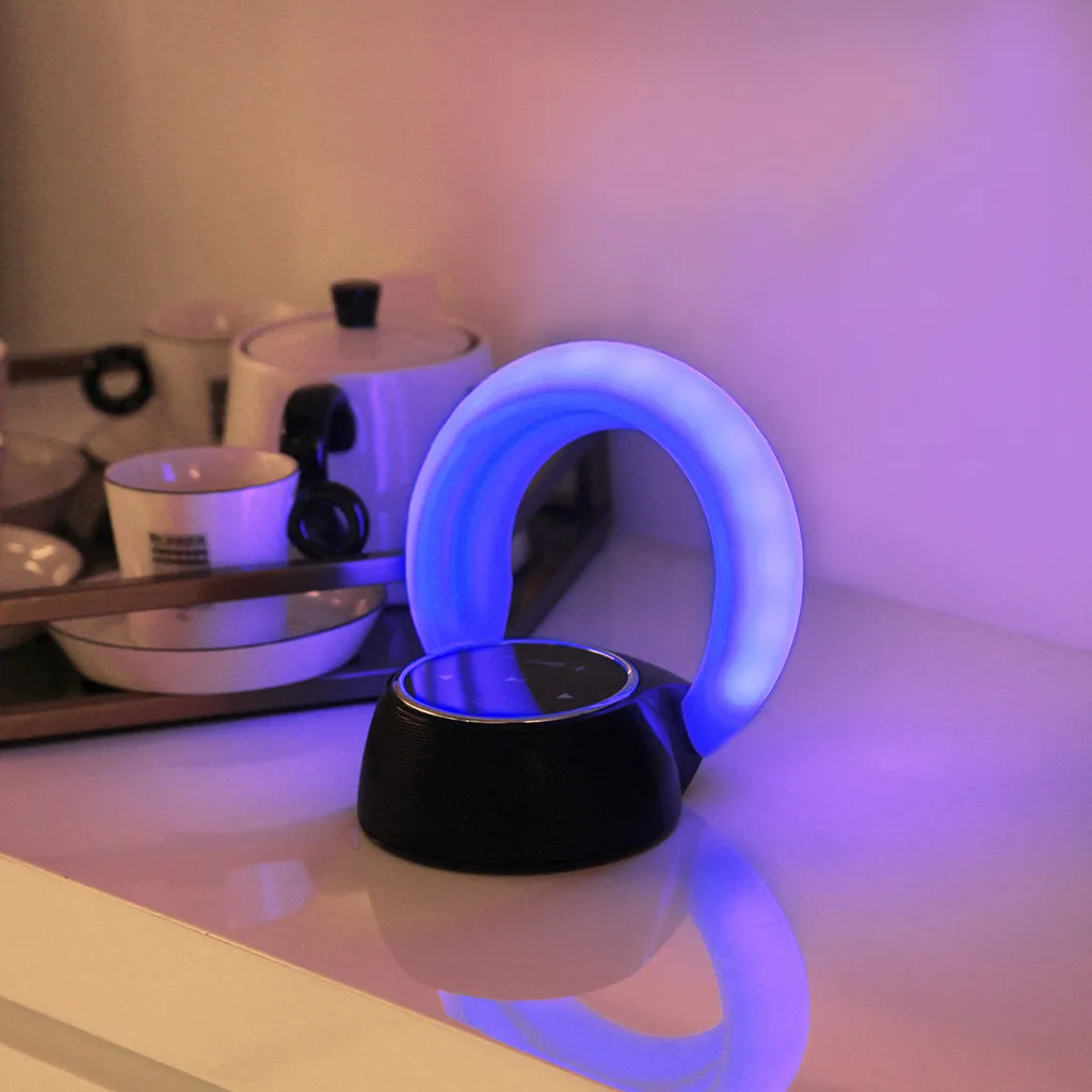 Горячая Мини Bluetooth динамик USB l Led свет беспроводной портативный музыкальный ящик