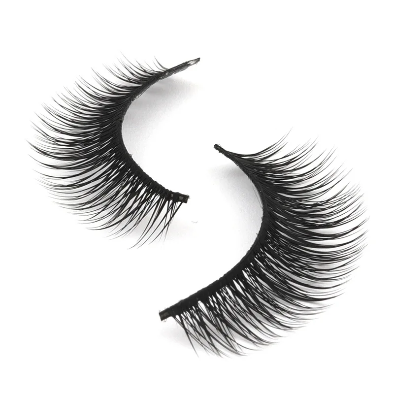 

New Fashion Eyelashes High Quality Eye Lashes 5 Pairs Thick Long Cross Party False Eyelashes Black Fake Eye Lashes