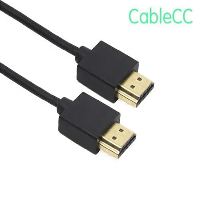 Сверхмягкий тонкий кабель с HDMI штекер на OD 3 0 мм и мини 2k * 4k hd @ 60 Гц светильник