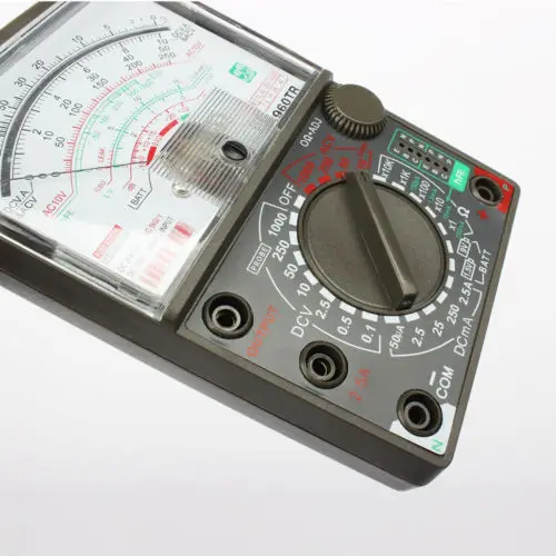 Аналоговый мультиметр de-960tr AC DC Вольт ток Ома тестирование Электрический