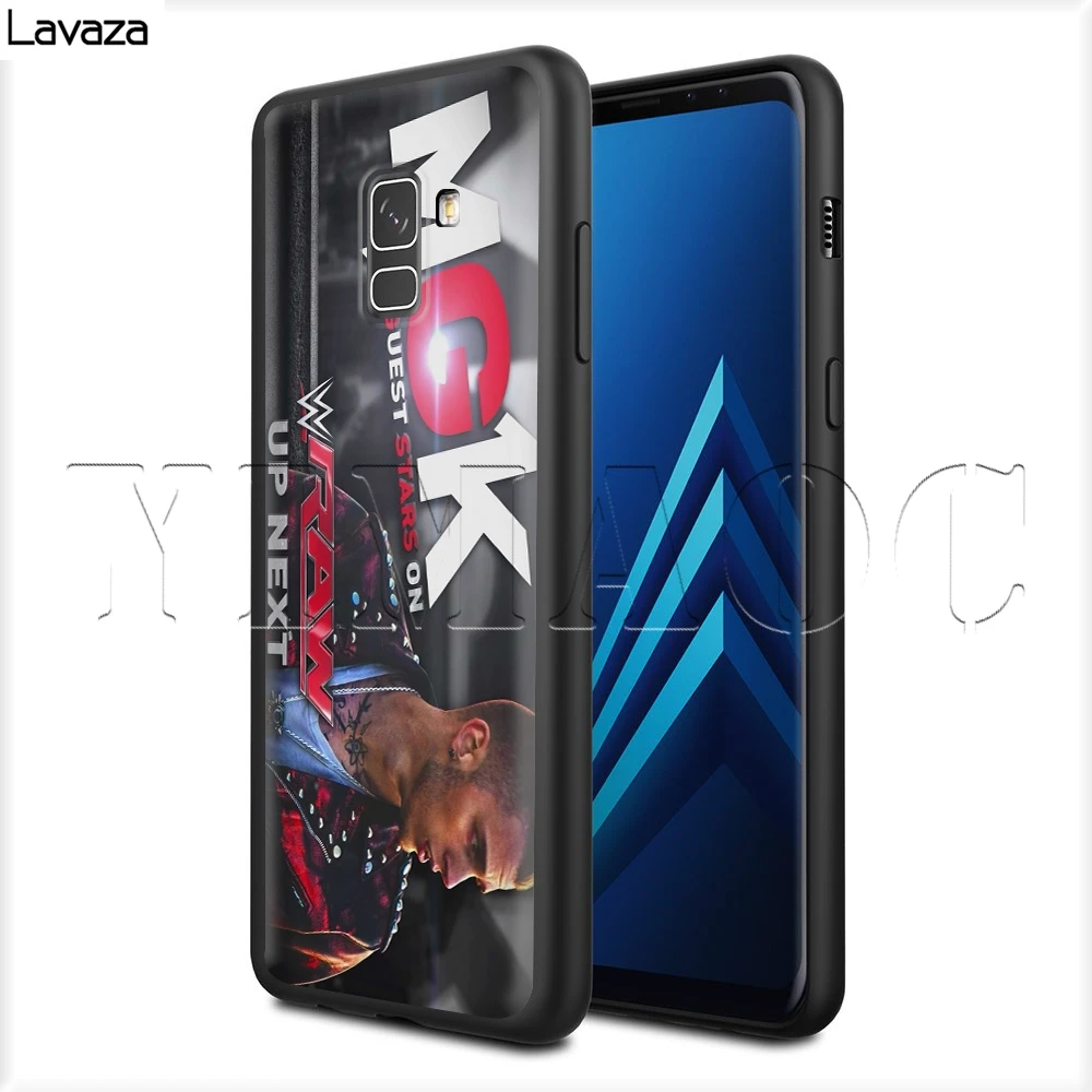 Lavaza Mgk Machine Gun Kelly Lace Up Case for Samsung Galaxy S6 S7 Edge J6 S8 S9 S10 Plus A3 A5 A6 A7 A8 A9 Note 8 9 |