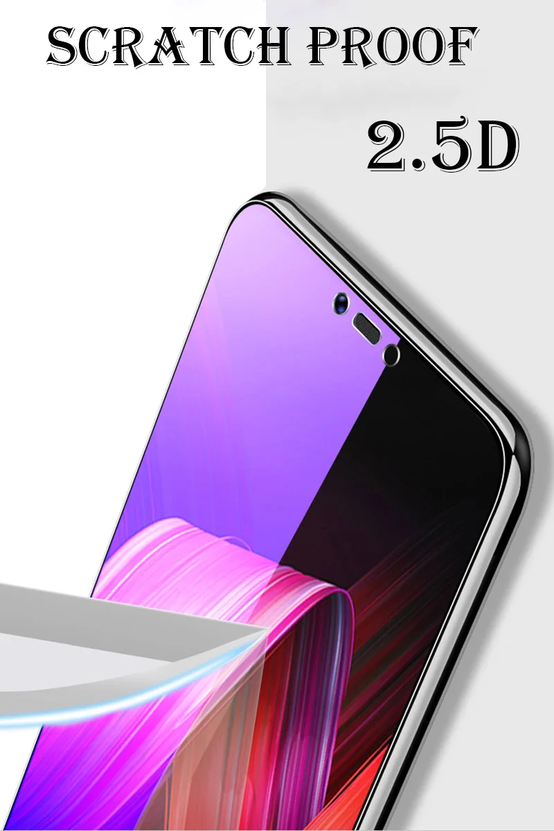 Закаленное стекло с защитой от синего света для Huawei P9 P10 Mate20 Mate20X Защитная пленка