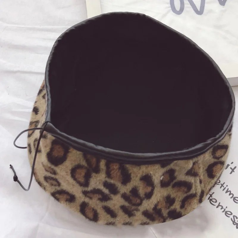 Children's beret female England sun hat fashion 2018 autumn and winter leopard boys girls painter | Детская одежда и обувь