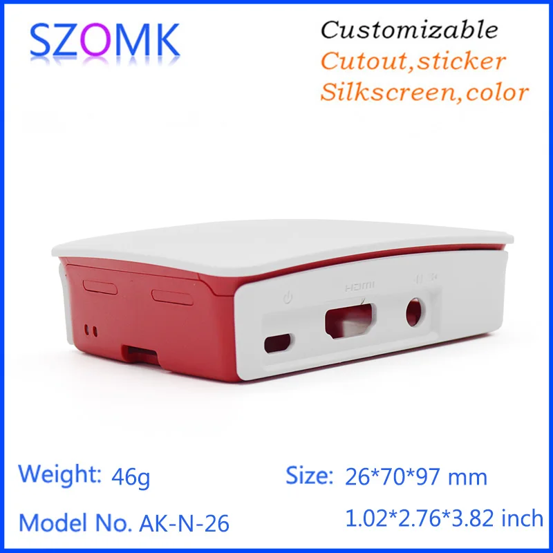 Умная цифровая пластиковая проектная коробка szomk корпус печатной платы (1 шт.)