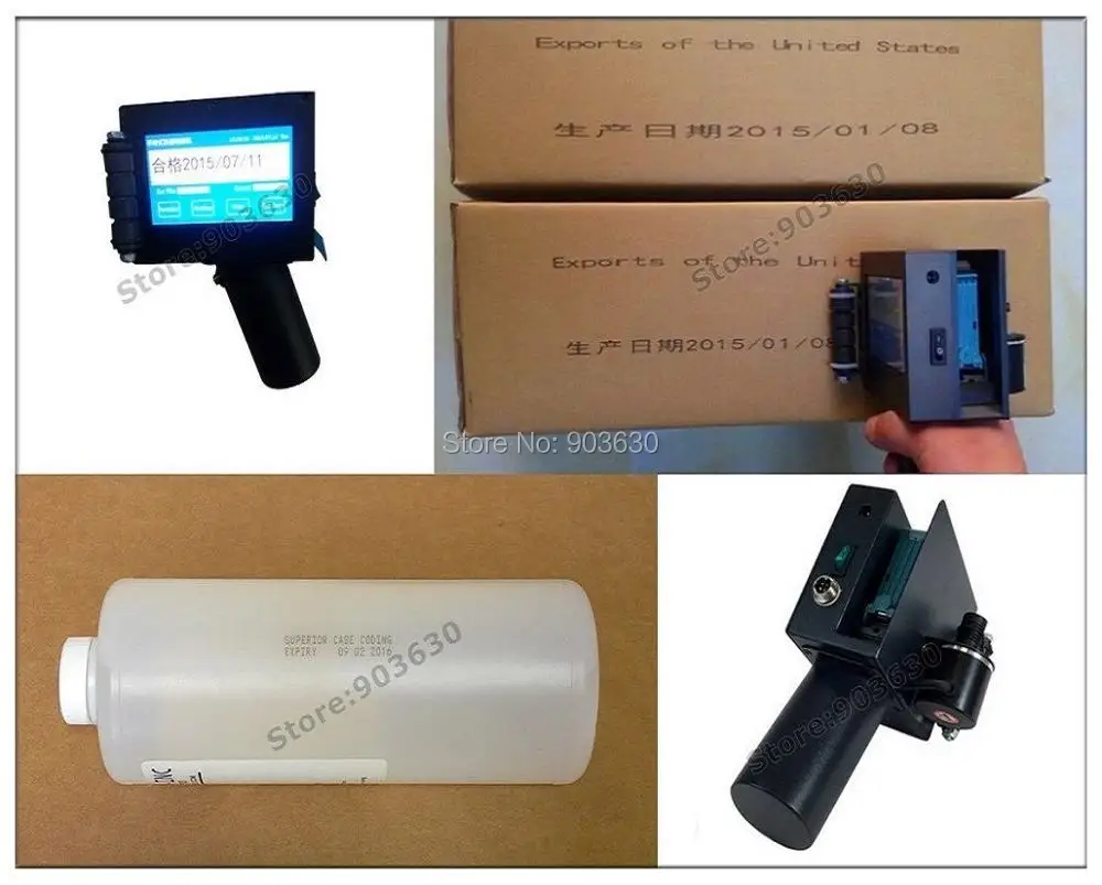 Портативный струйный принтер 300DPI с сенсорным экраном дата qr-код этикетка логотип