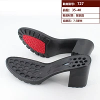 sole shoe accessories womens polyurethane sole high heeled non slip wear resistant handmade shoes 727