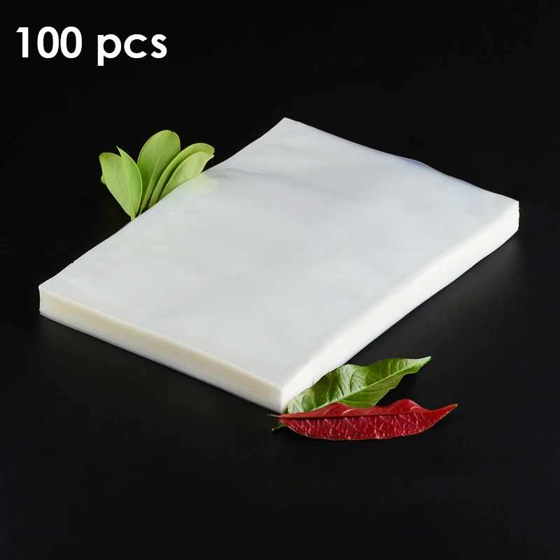 

100pcs/Lot Vacuum Bags For Vacuum Sealing Machine Household Vacuum Food Packaging Bags Plastic Storage Bag For Vacuum Sealer