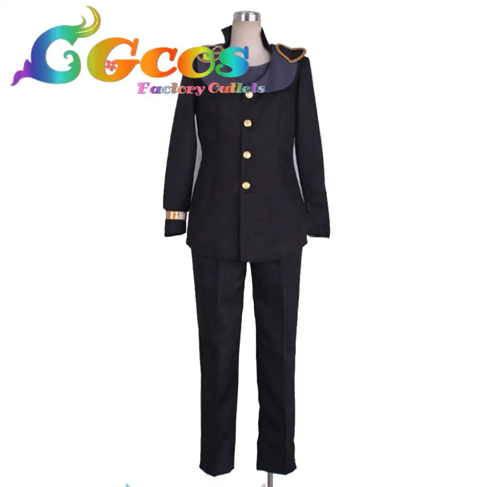 CGCOS Бесплатная доставка Косплэй костюм JoJo невероятное приключение Josuke Higashikata