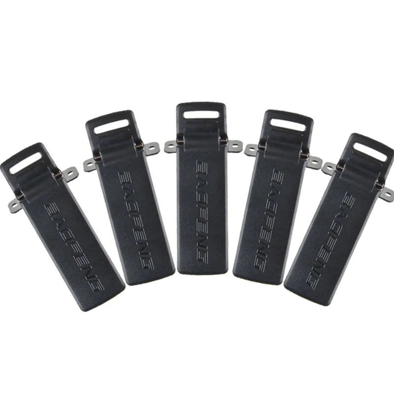 

5pcs Baofeng radios UV-5R Belt Clip for BAOFENG UV-5R UV-5RA UV-5RB UV-5RC TYT TH-F8 Ham Radio Walkie Talkie Accessories