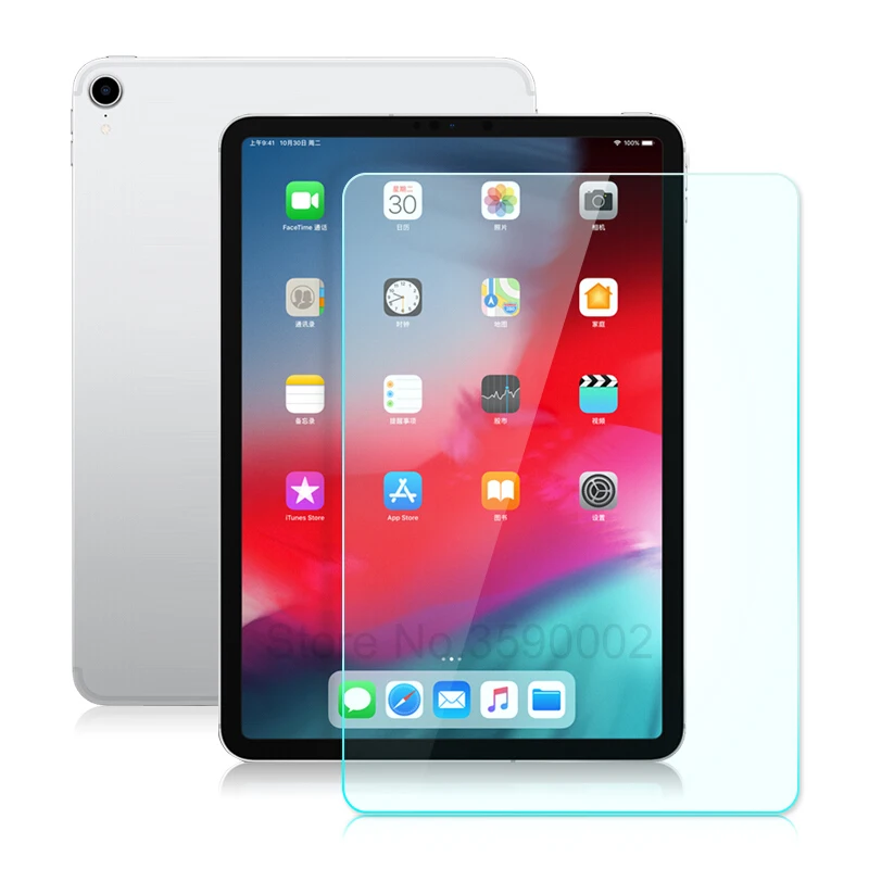 Закаленное стекло для iPad Pro 12,9 дюйма защита экрана планшета на для Apple iPad Pro 10,5 '' 11" Защитная стеклянная пленка