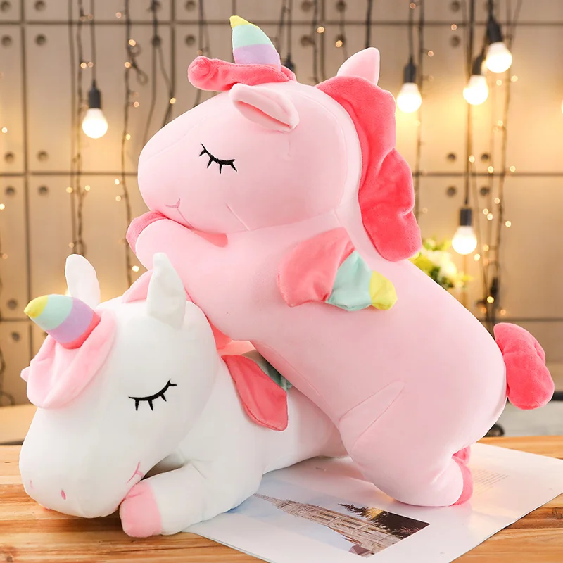 25cm Cute Unicorn Toys Soft Stuffed Animal & Plush Horse Doll for Kid Baby Playmates Comfort Toy Cheap | Игрушки и хобби