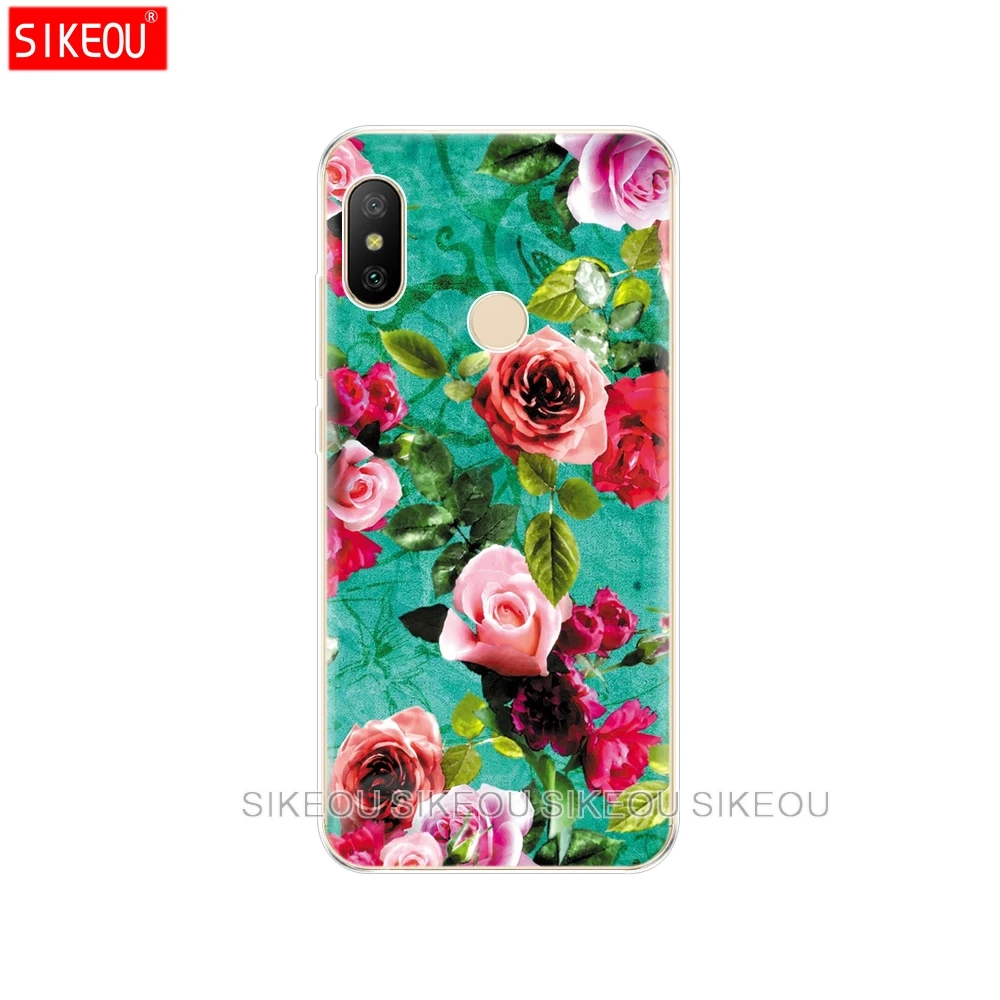 Силиконовый чехол для Xiaomi mi A2 LITE, чехол с полной защитой, мягкая задняя крышка из ТПУ, чехол для телефона s для Xio mi A2 LITE, бампер - Цвет: 33644