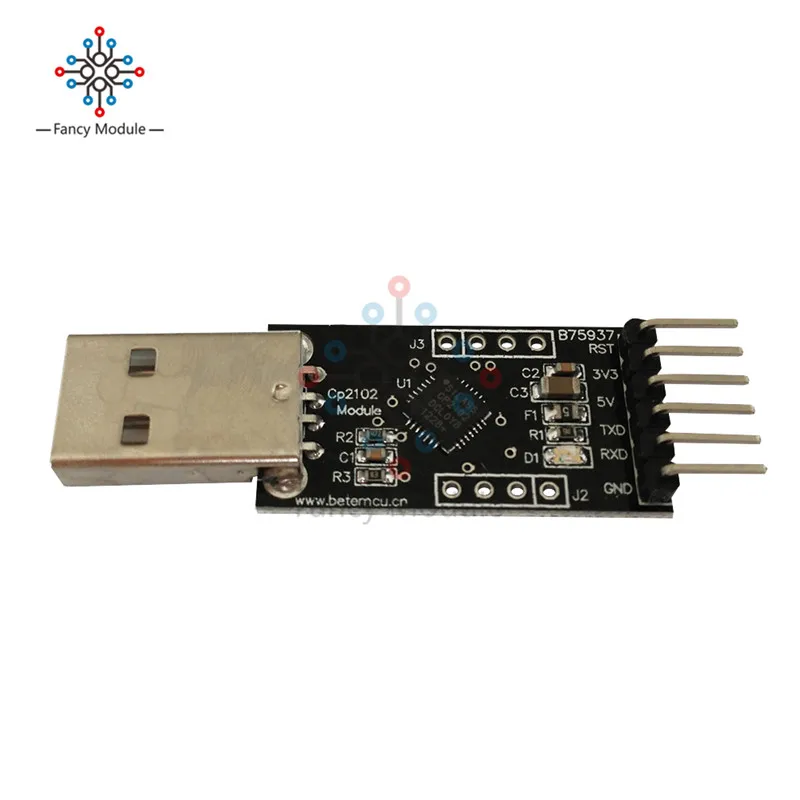 CP2102 USB 2 0 к TTL UART модуль для Arduino 6Pin последовательный преобразователь STC Замена FT232