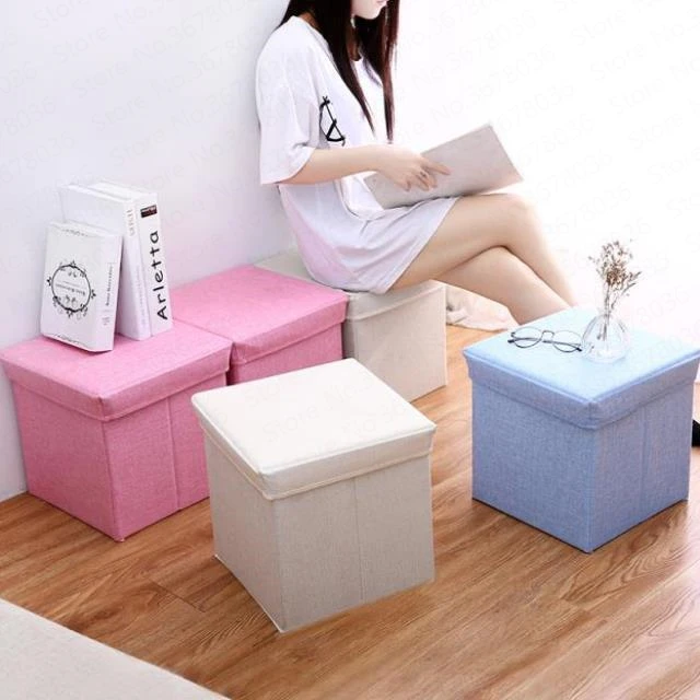 Storage Stool Can Sit Adult Sofa Home Fashion Creative Finishing Box Change Shoe Bench | Дом и сад